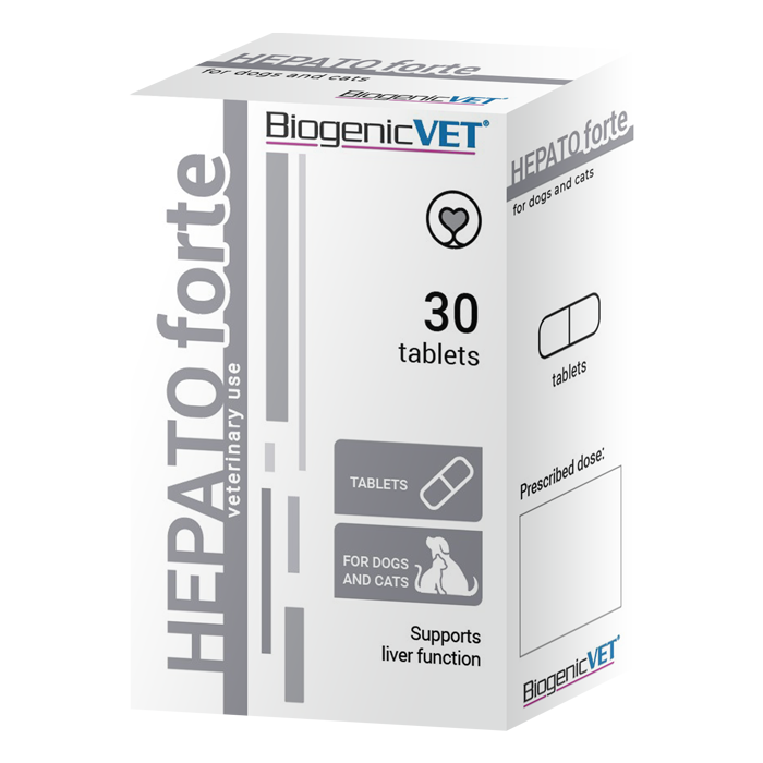 BiogenicVET-Hepato-forte-tabletta-30x